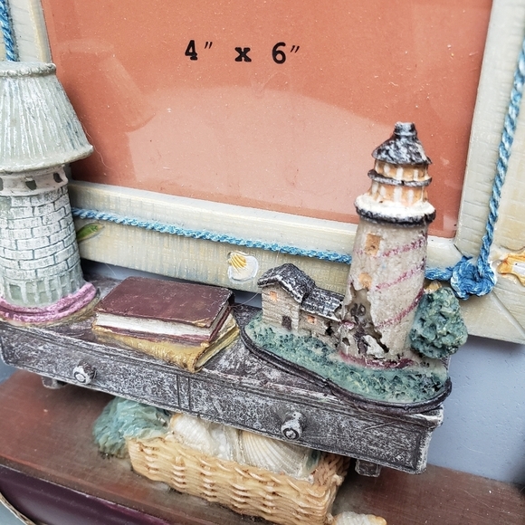 Vintage nautical picture frame shadow box - Picture 2 of 8